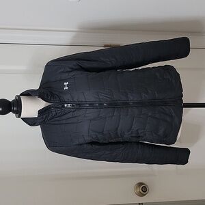Under Armour Women's Size XS Cold Gear Reactor Coat / Jacket, Black, Gently Used
